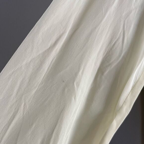 ZARA Limited Edition Flowing Cream Blouse - Picture 13 of 16